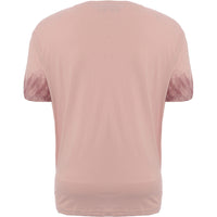 Another Influence Mens Dusty Pink Tie Dye Sleeve Boxy Fit T-Shirt