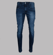 Mens Replay Anbass Slim Jeans in Dark Blue