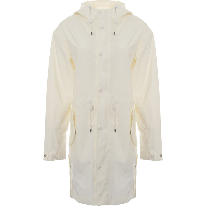 Polo Ralph Lauren Women's White Hooded Windbreaker Jacket