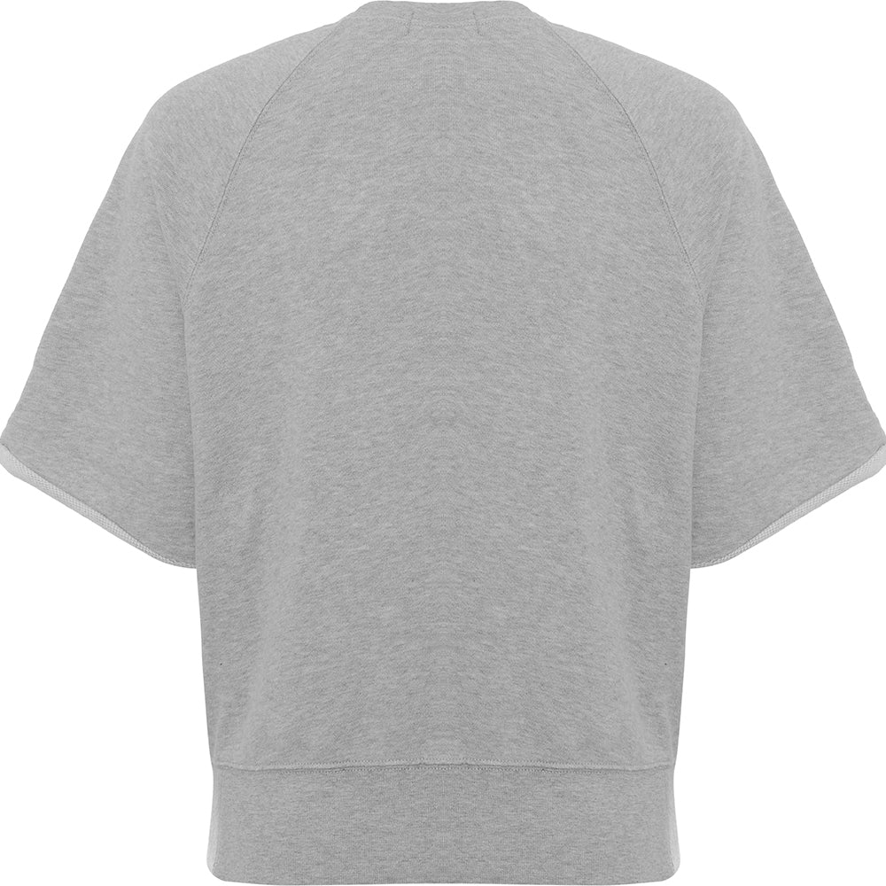 Polo Ralph Lauren Women's Grey Short Sleeve Sweater