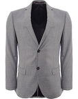 Bando Men's Grey Slim Suit Jacket