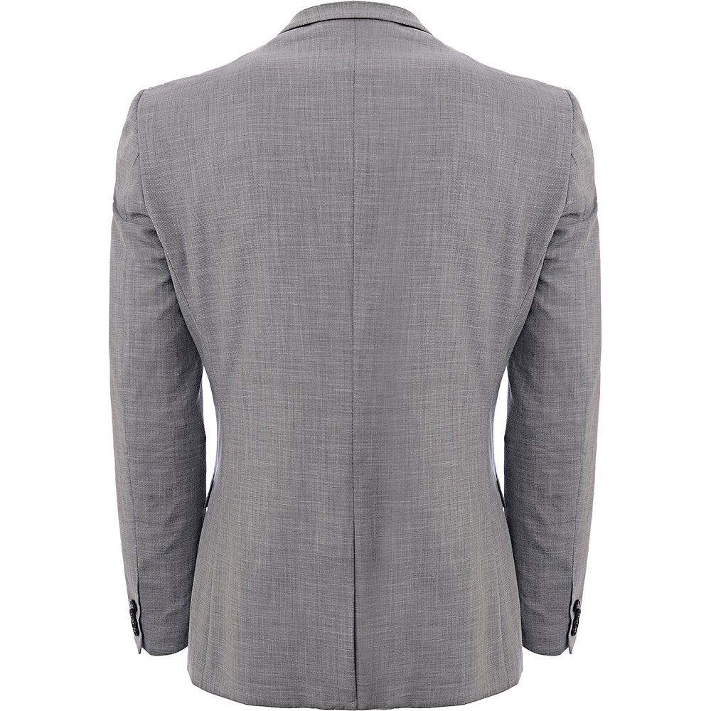 Bando Men's Grey Slim Suit Jacket