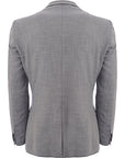 Bando Men's Grey Slim Suit Jacket