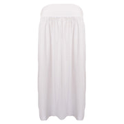 SNDYS Womens White Poplin Tie Detail Mini Dress