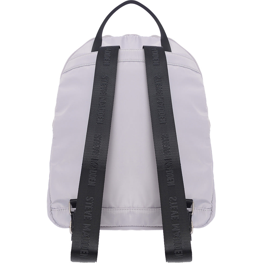 Black and white steve madden backpack hotsell