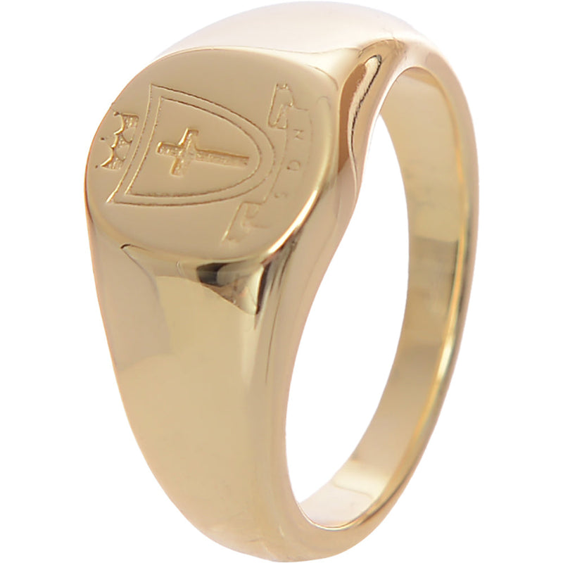 Serge DeNimes Mens Gold Pearl Rope Ring