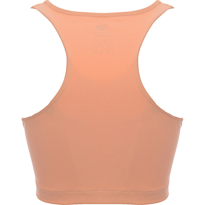 New Balance Womens Life in Balance Bralette in Dusty Coral