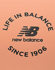 New Balance Womens Life in Balance Bralette in Dusty Coral