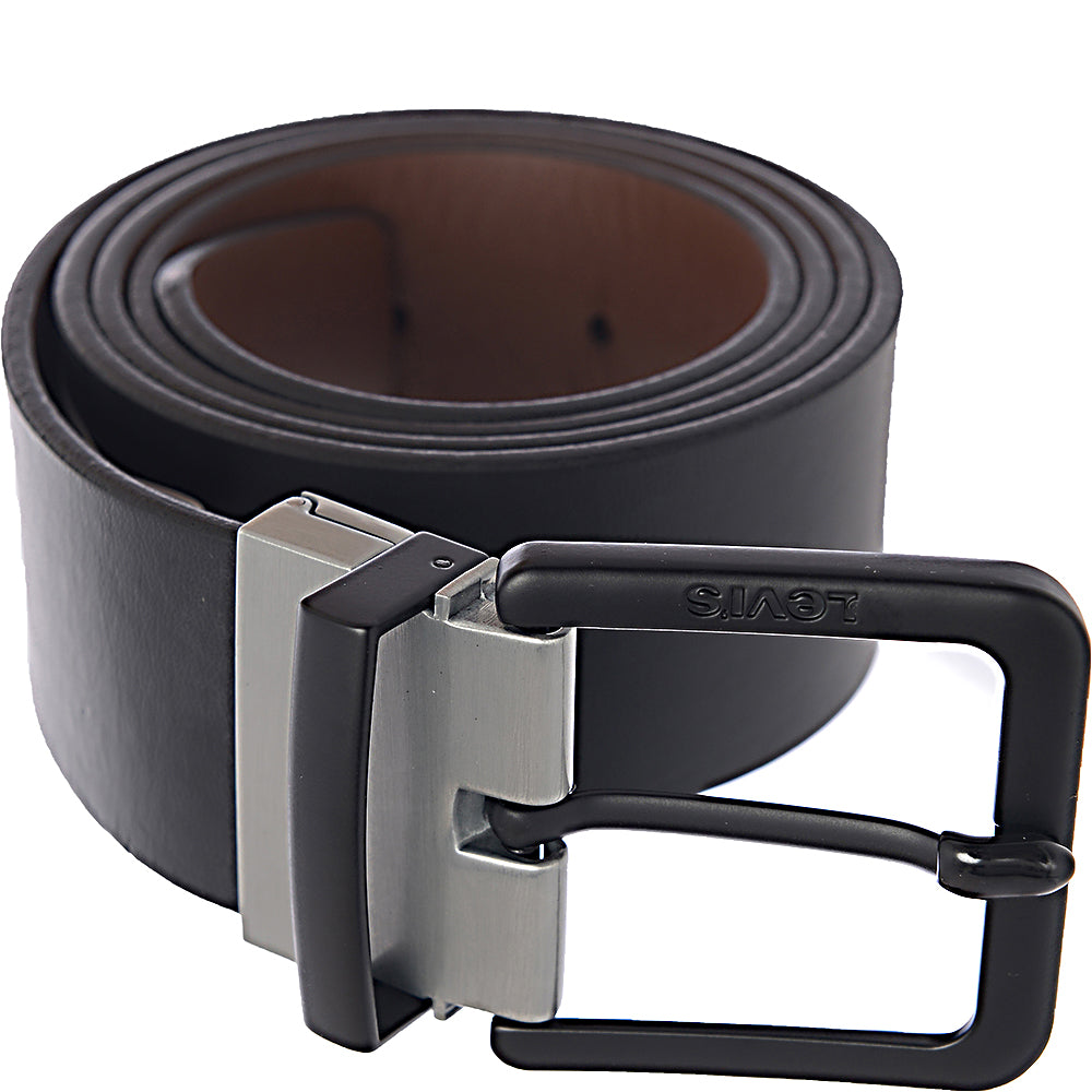 Levi's Mens Black/Brown Reversible Leather Belt