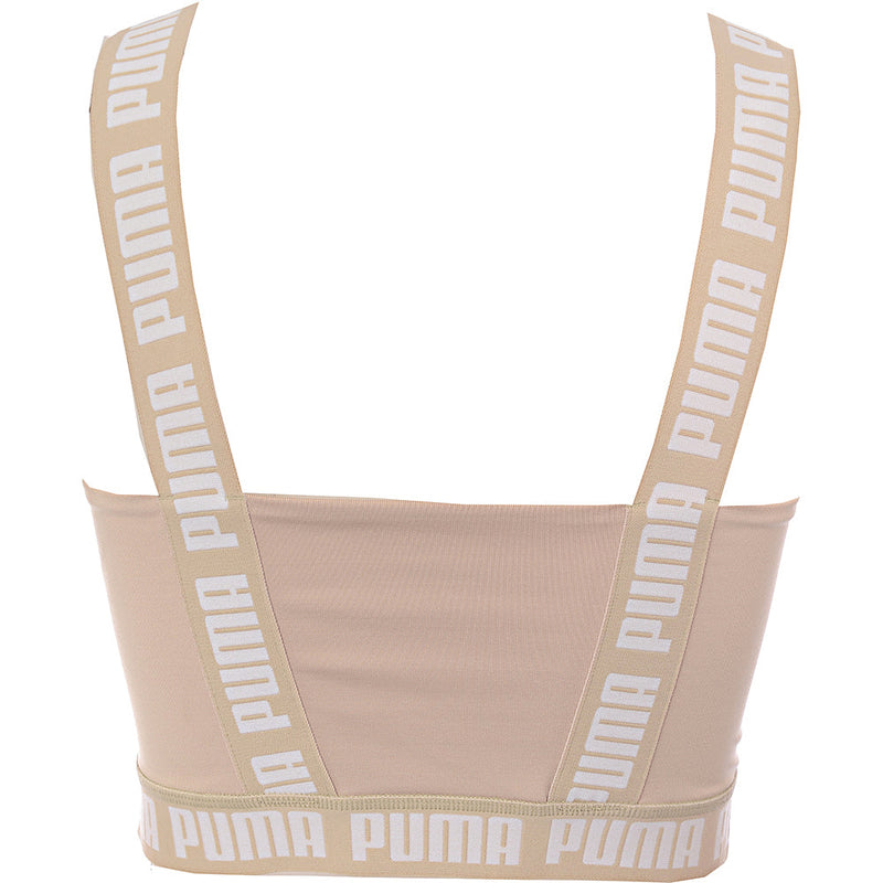 Puma Womens Stone Training Strong Square Neck Crop Top