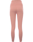 Puma Womens Yoga Studio Foundation 7/8 Leggings in Pink