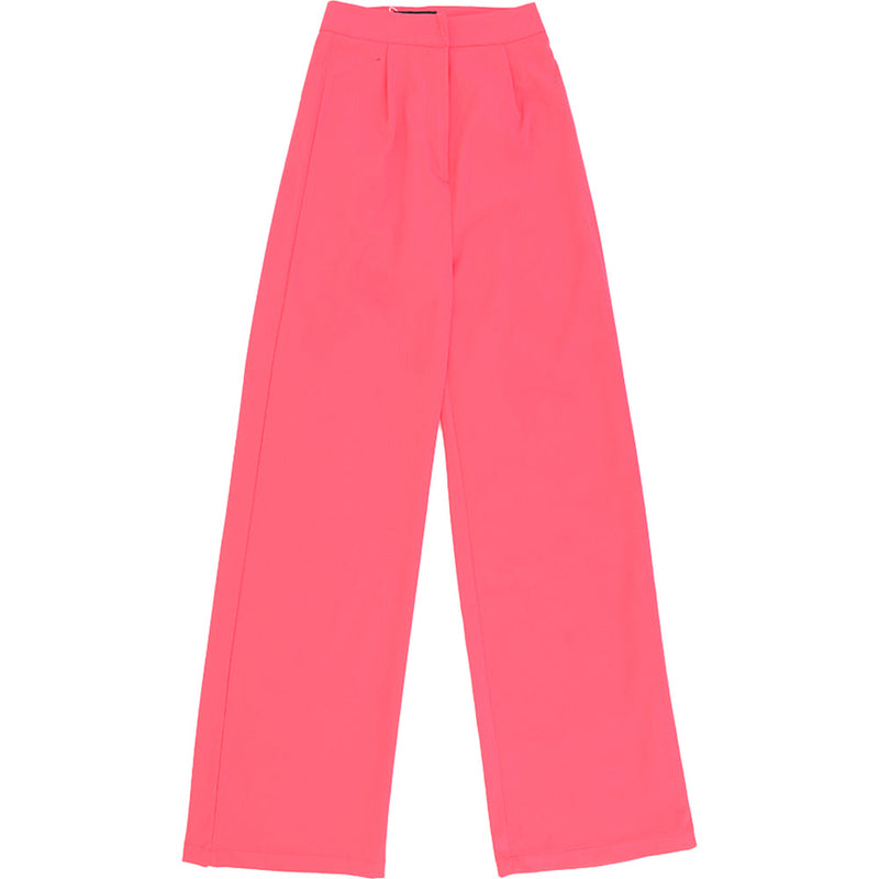 Missyempire Women's Hot Pink Wide Leg Trouser Co-ord