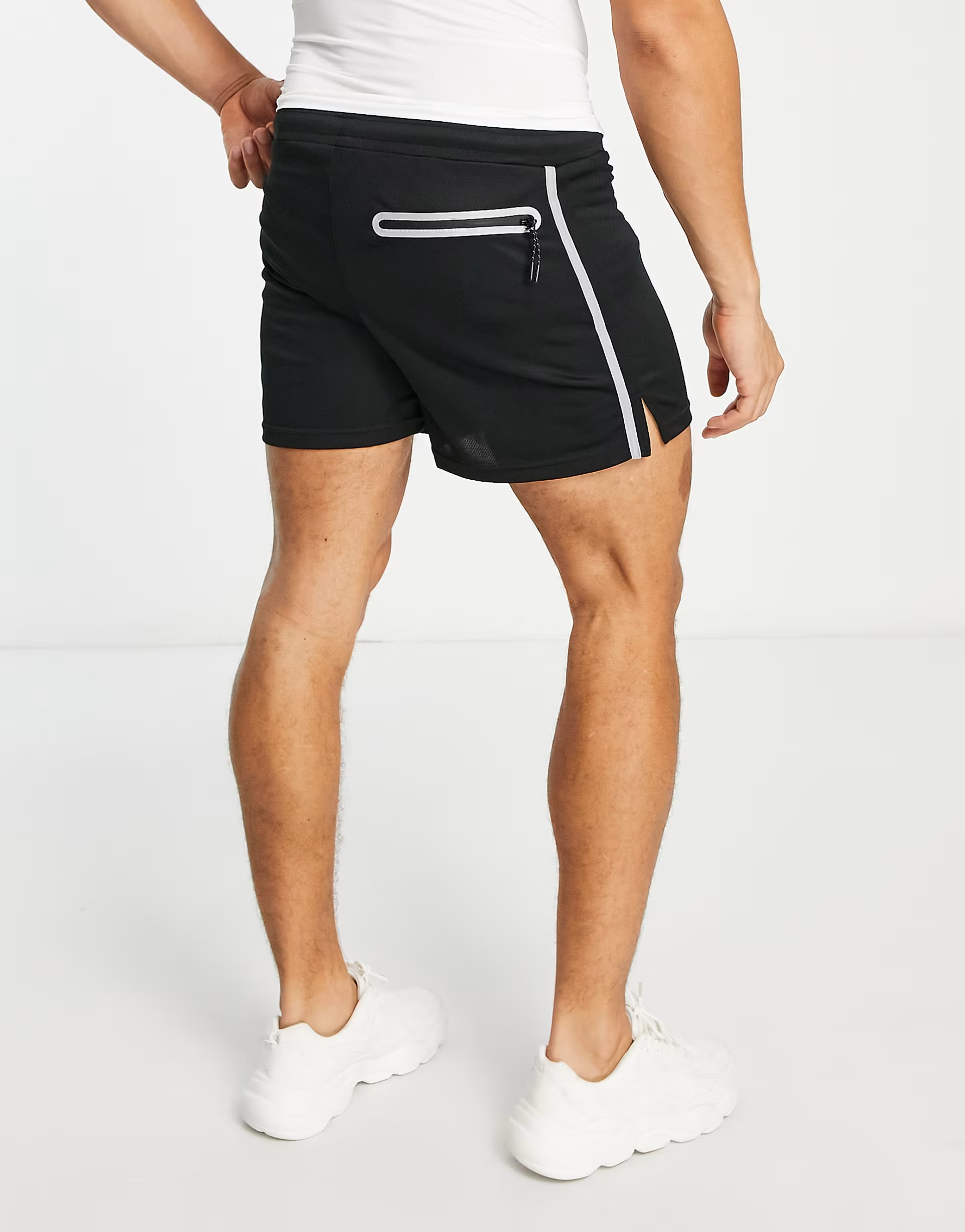 Mens Bolongaro Trevor Sport Mesh Shorts In Black