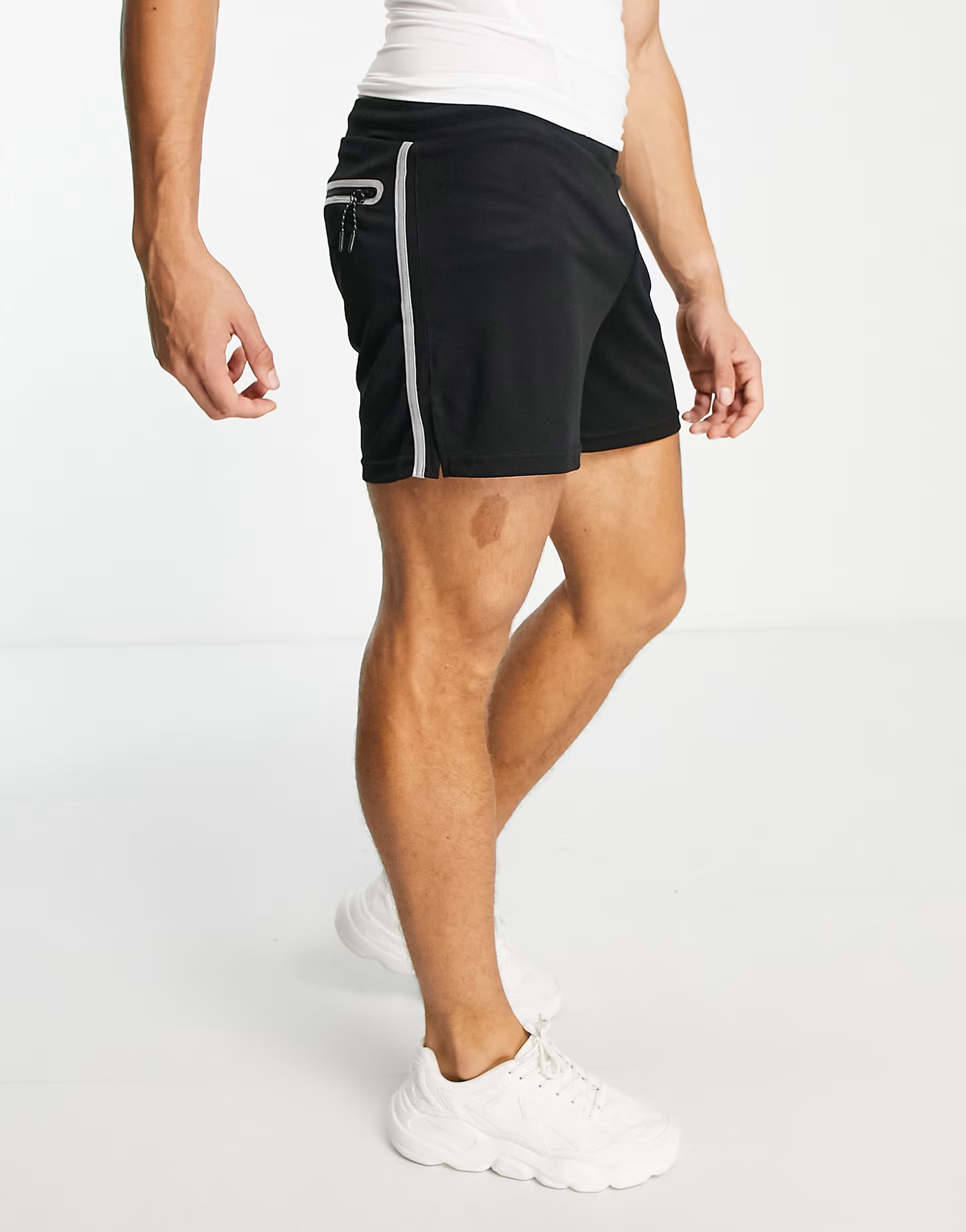 Mens Bolongaro Trevor Sport Mesh Shorts In Black