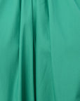 Edited Women's Green Cotton Balloon Sleeve Midi Dress