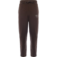 Good For Nothing Men's Brown Relaxed Jersey Joggers with Emblem Print