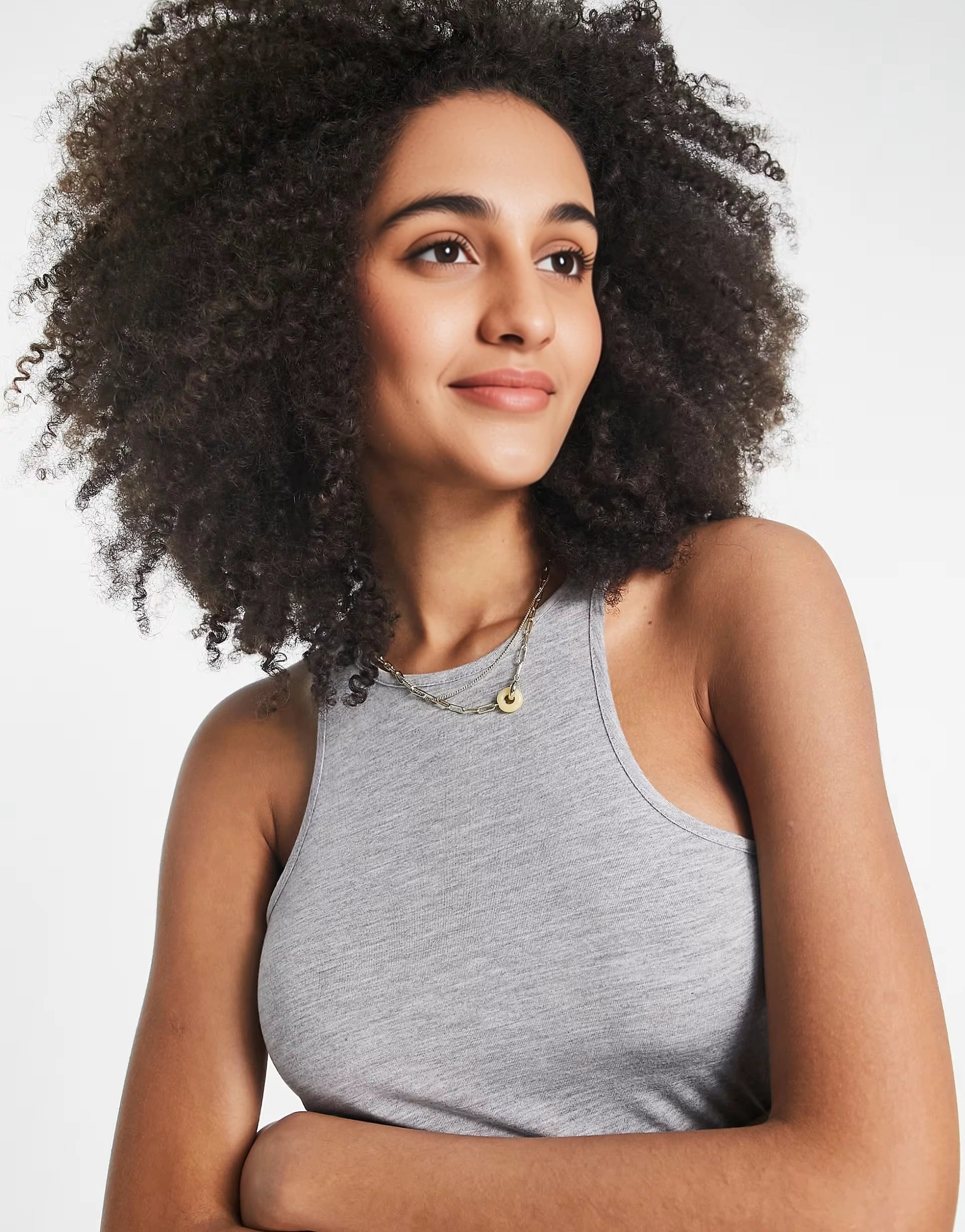 French Connection Womens Racer Style Jersey Midi Dress In Grey