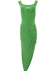 Jaded Rose Women's Green Bardot Maxi Dress