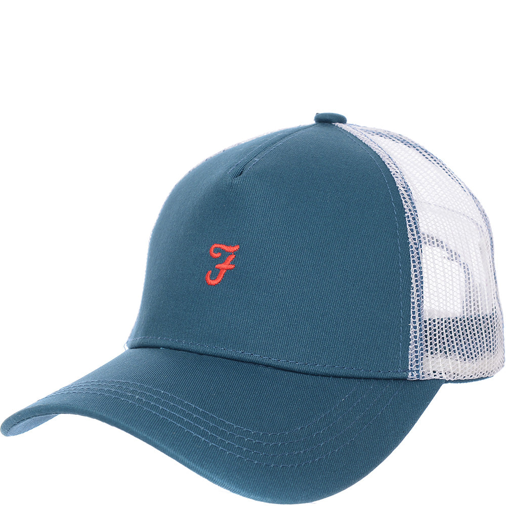 Farah Mens Blue Logo Baseball Cap