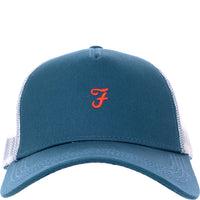 Farah Mens Blue Logo Baseball Cap