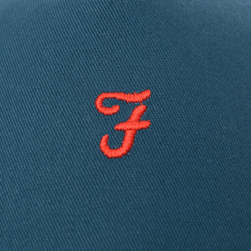 Farah Mens Blue Logo Baseball Cap