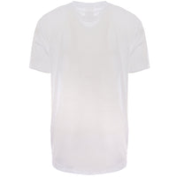 Calvin Klein Jeans Mens White Pride Capsule Logo Mesh T-Shirt