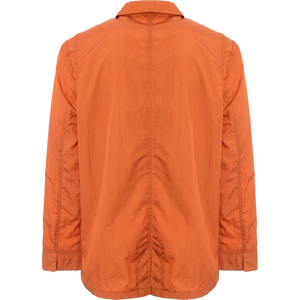 Fila Mens Orange Burnt Utility Jacket