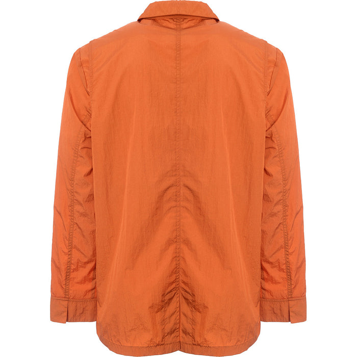 Fila Mens Orange Burnt Utility Jacket