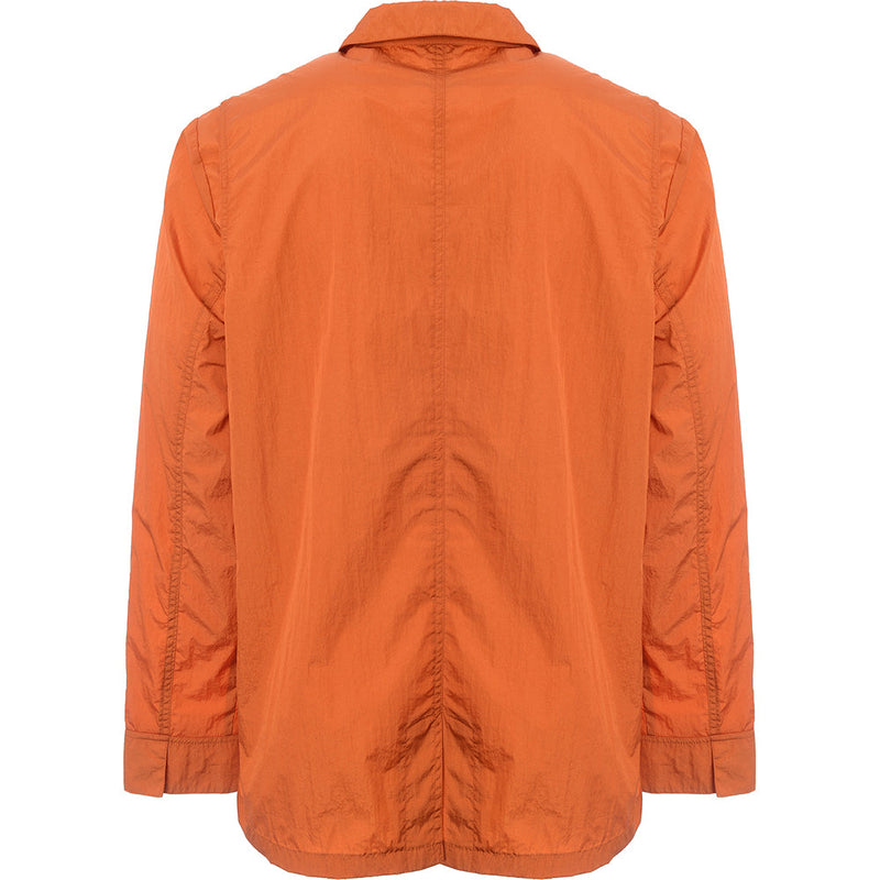 Fila Mens Orange Burnt Utility Jacket