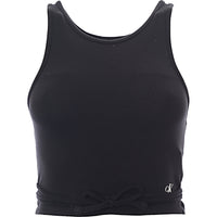 Calvin Klein Jeans Women's Black Waist Strap Tank Top