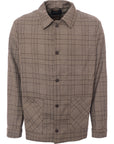 Bolongaro Trevor Mens Check Shacket in Multi