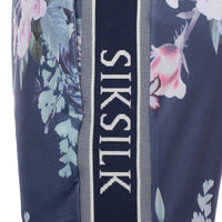 Siksilk Mens Blue Floral Co-Ord Shorts