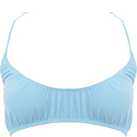 Weekday Women's Pale Blue Cloud Bikini Top