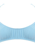 Weekday Women's Pale Blue Cloud Bikini Top