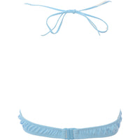 Weekday Women's Pale Blue Cloud Bikini Top