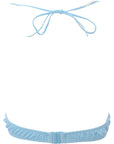 Weekday Women's Pale Blue Cloud Bikini Top