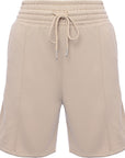 Abercrombie & Fitch Womens Beige Tailored Shorts