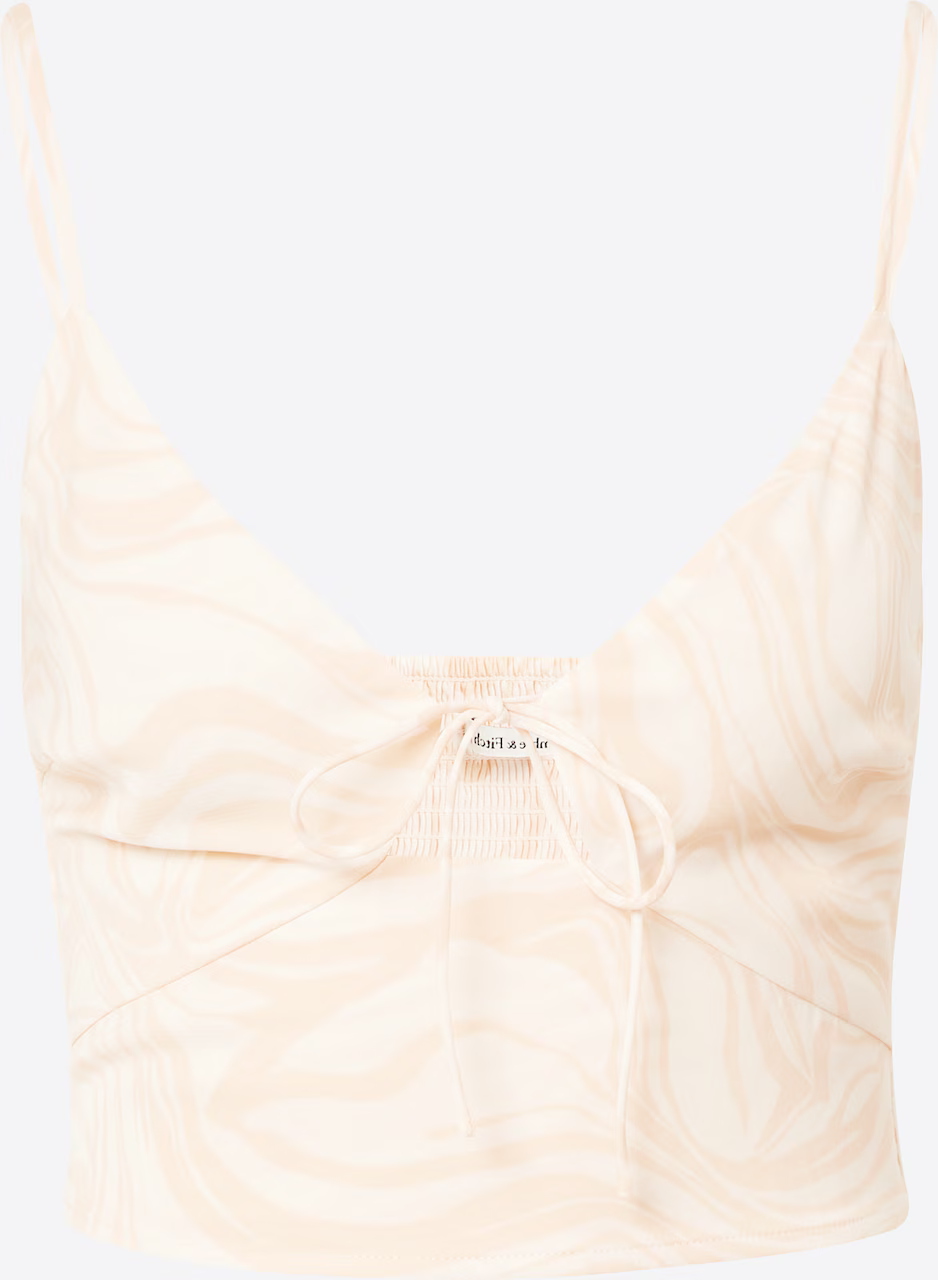 Abercrombie & Fitch Womens Cami Top in Yellow Print