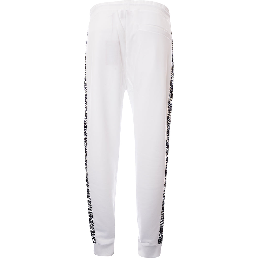 Hugo Mens Dacino Side Taping Jogger in White