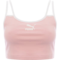 Puma Womens Tennis Club Bralette Top in Pink