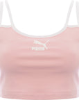 Puma Womens Tennis Club Bralette Top in Pink