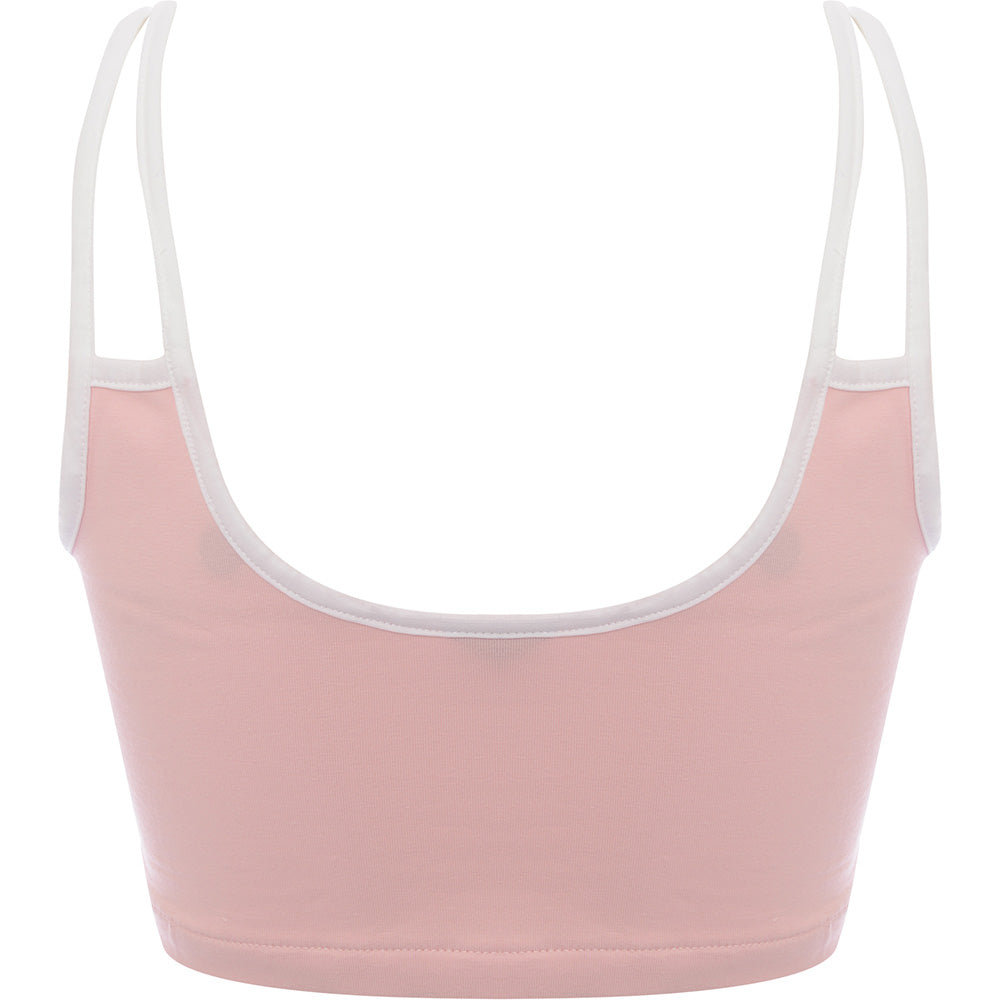 Puma Womens Tennis Club Bralette Top in Pink