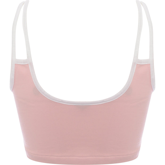 Puma Womens Tennis Club Bralette Top in Pink