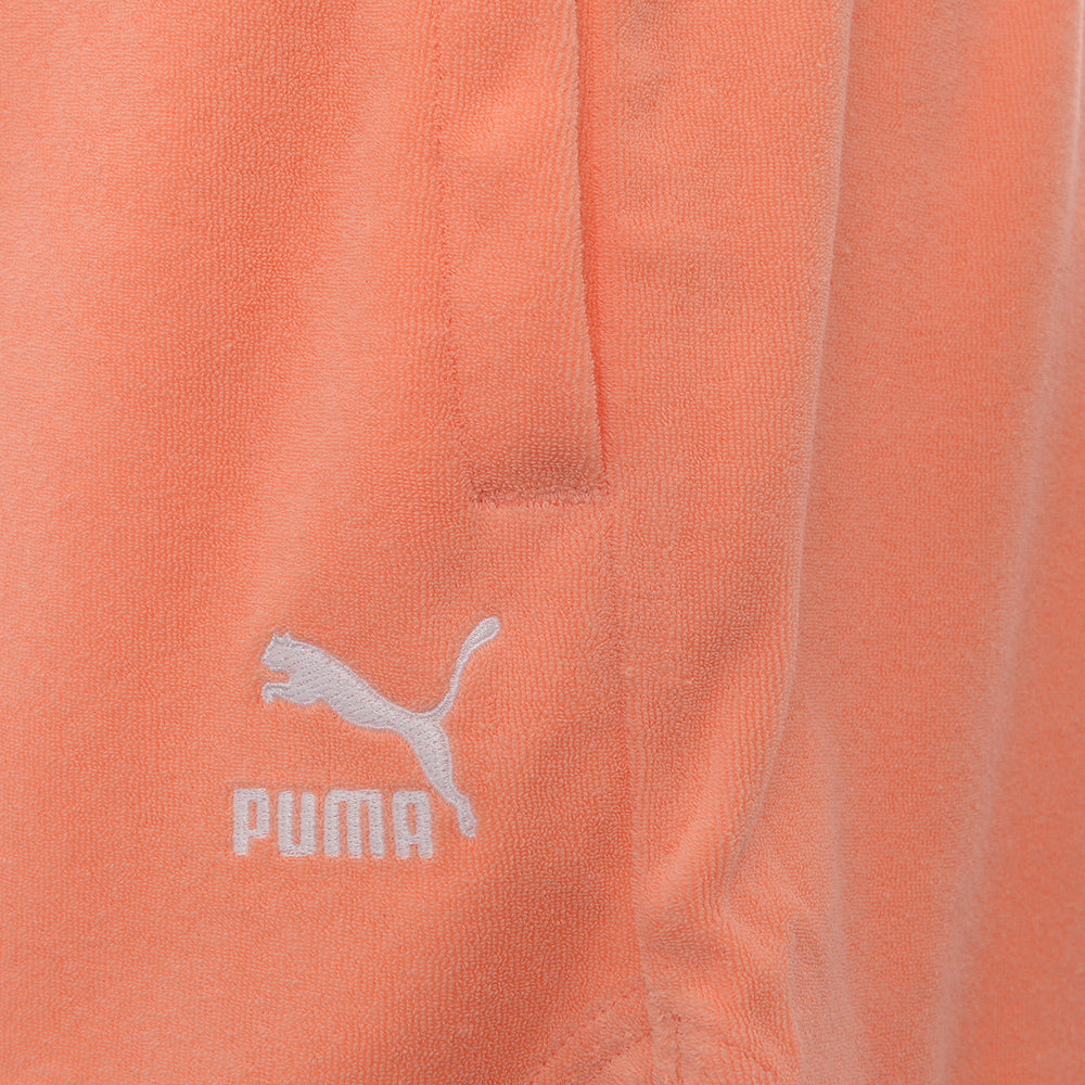 Puma Women's Peach Classics Towelling Shorts