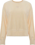 Puma Women's Off White Classics Towelling Sweatshirt