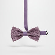 Devils Advocate Mens Lace Tie Bow In Purple