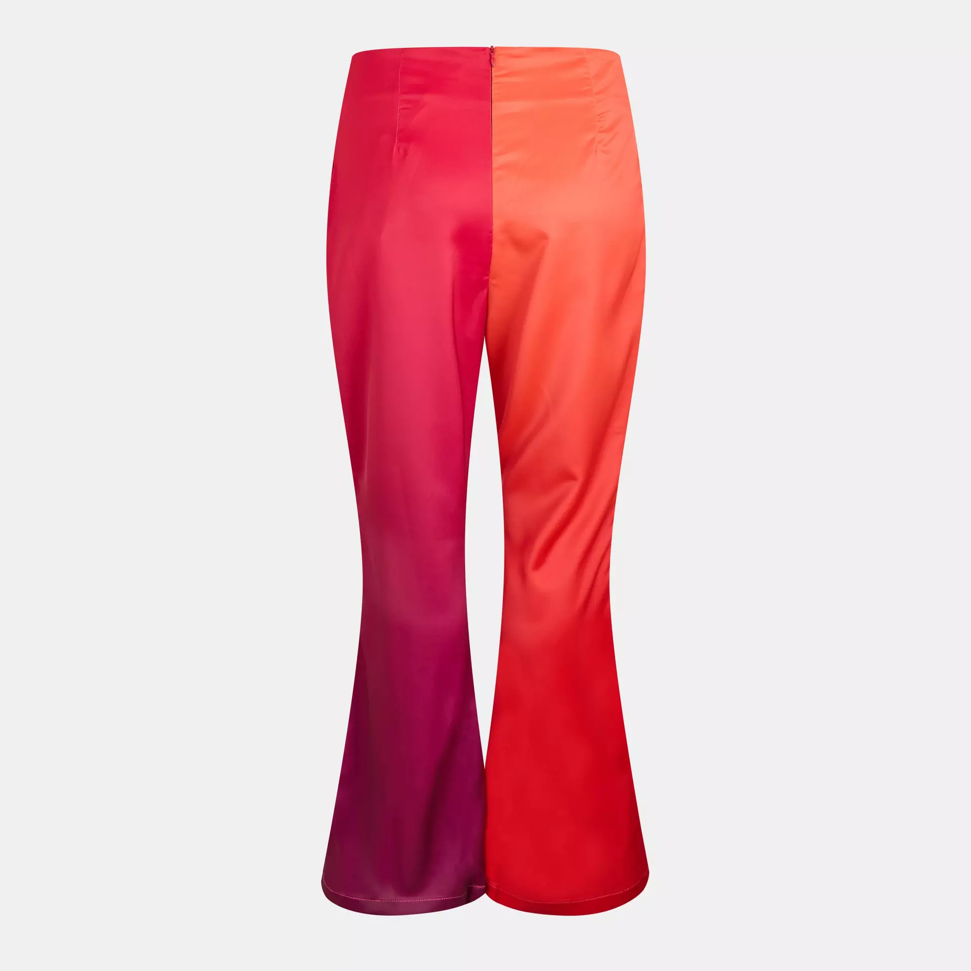 Amy Lynn Womens Satin Wide Leg Trousers Co-Ord in Ombre