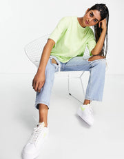 Monki Womens Oversized T-Shirt In Green