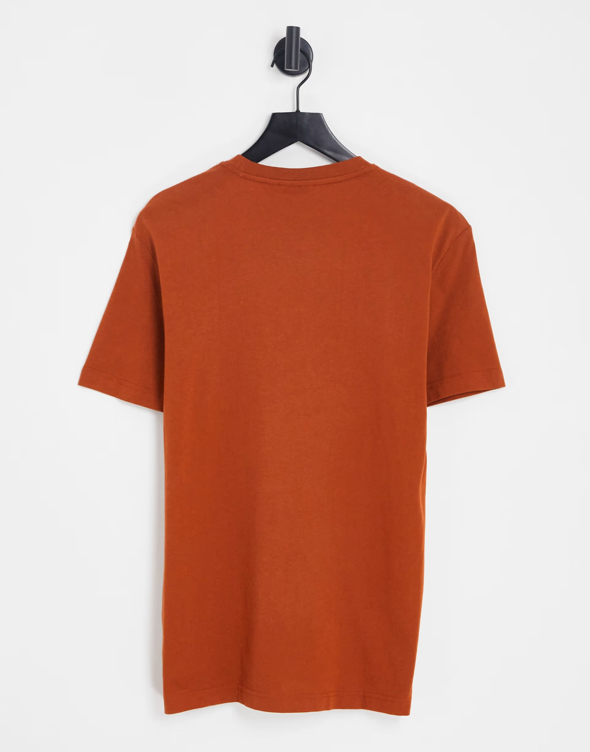 Calvin Klein Mens Graphic Box Logo T-Shirt in Rust In Brown