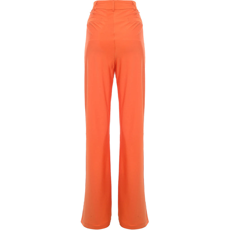The Frolic Womens Flared Tailored Trousers